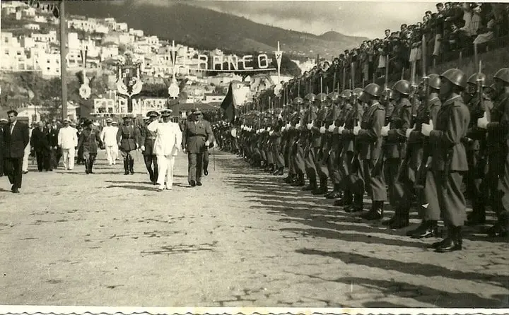 Visita de Franco a La Palma